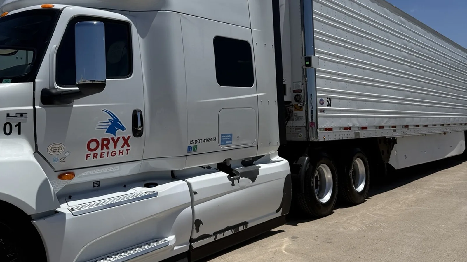 Oryx Freight refrigerated trailer